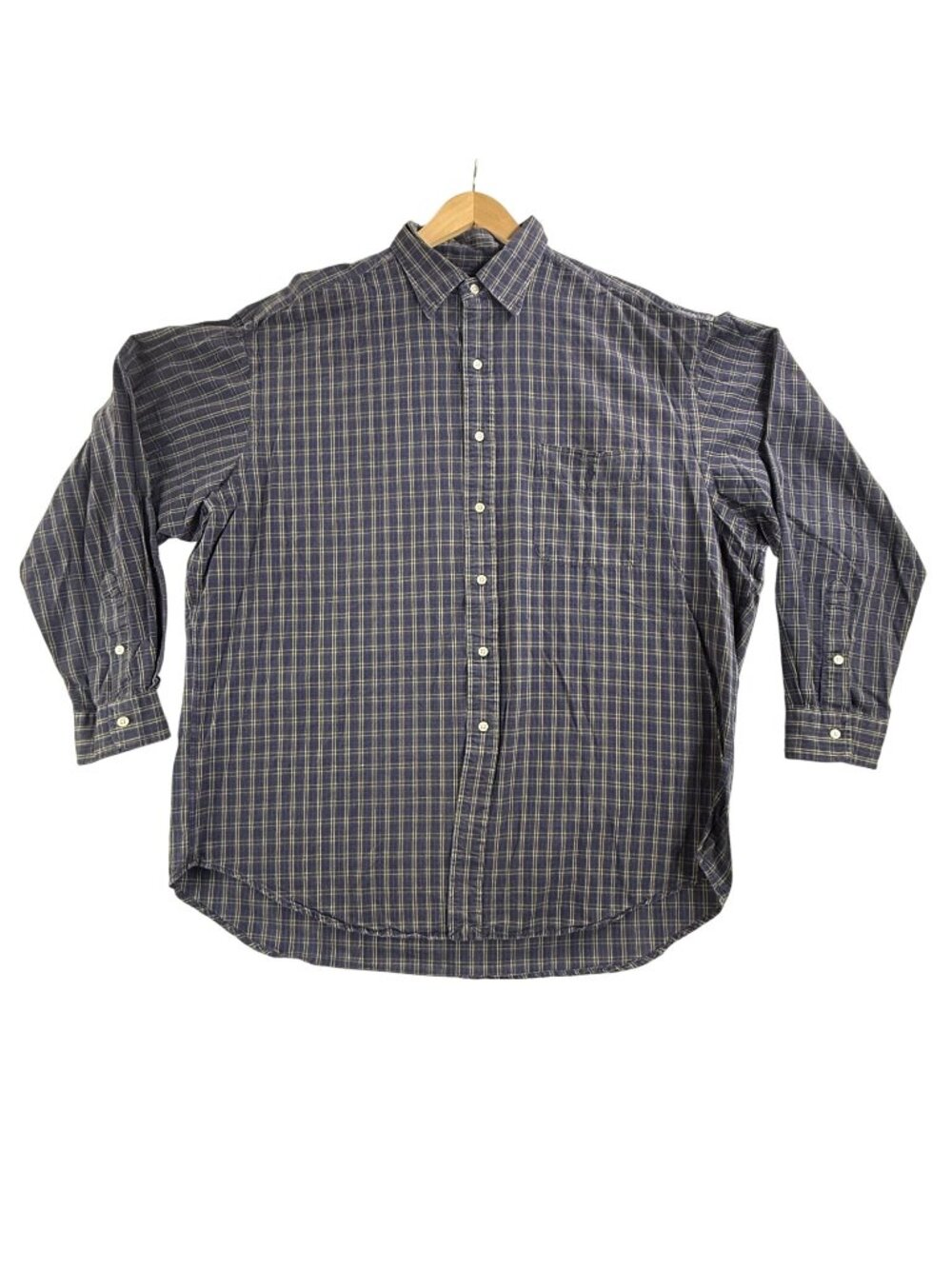Polo Ralph Lauren Shirt Mens XL Plaid Flannel Button Down Long Sleeve Bradfield